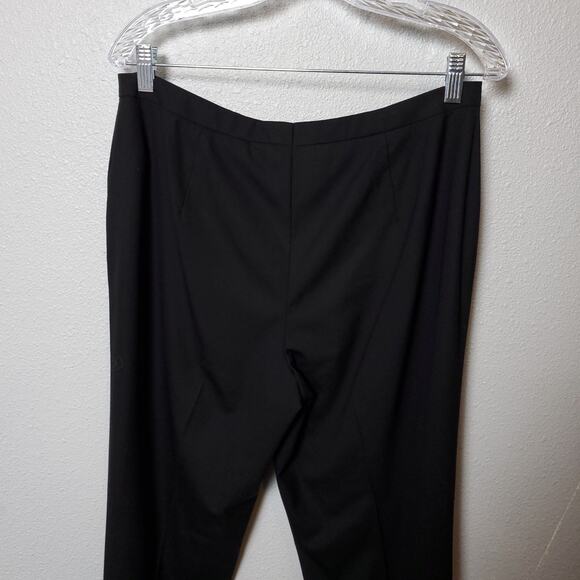 ESCADA Wool Blend Sz 42 Straight Trouser Pants - Picture 6 of 9